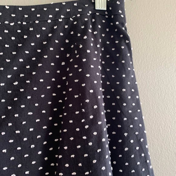Ann Taylor A-line polka dot skirt - Picture 3 of 4